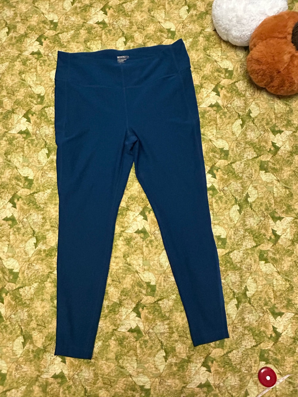Mondetta Navy Blue High-Rise Leggings
